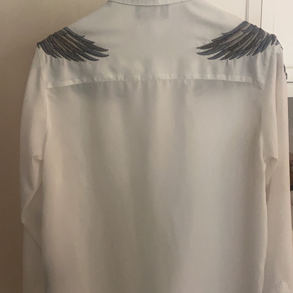 Kooples Embroidered Button Up - image 4